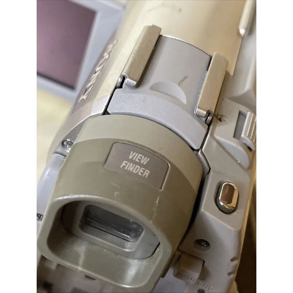 Sony Handycam DCR-HC20 MiniDV Camcorder Silver and Battery Untested